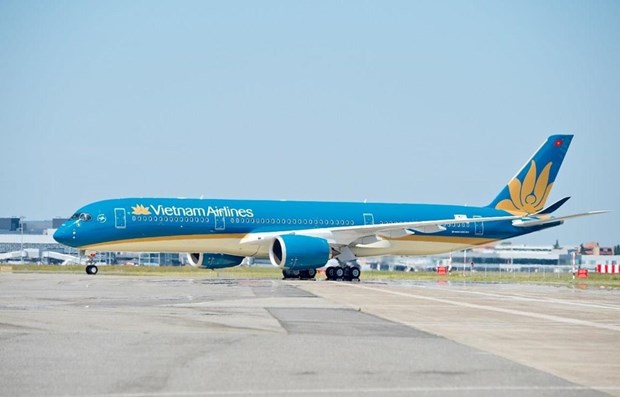 A plane of Vietnam Airlines (Photo: VNA)