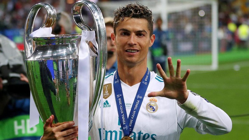 Ronaldo giành được 5 danh hiệu Champions League (Ảnh: Getty).