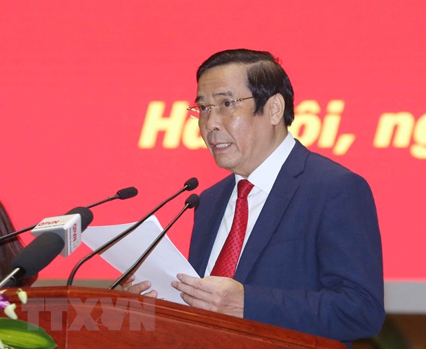 Đồng chí Nguyễn Thanh Bình, Ủy viên Trung ương Đảng, Phó Trưởng Ban Thường trực Ban Tổ chức Trung ương. (Ảnh: Phương Hoa/TTXVN)
