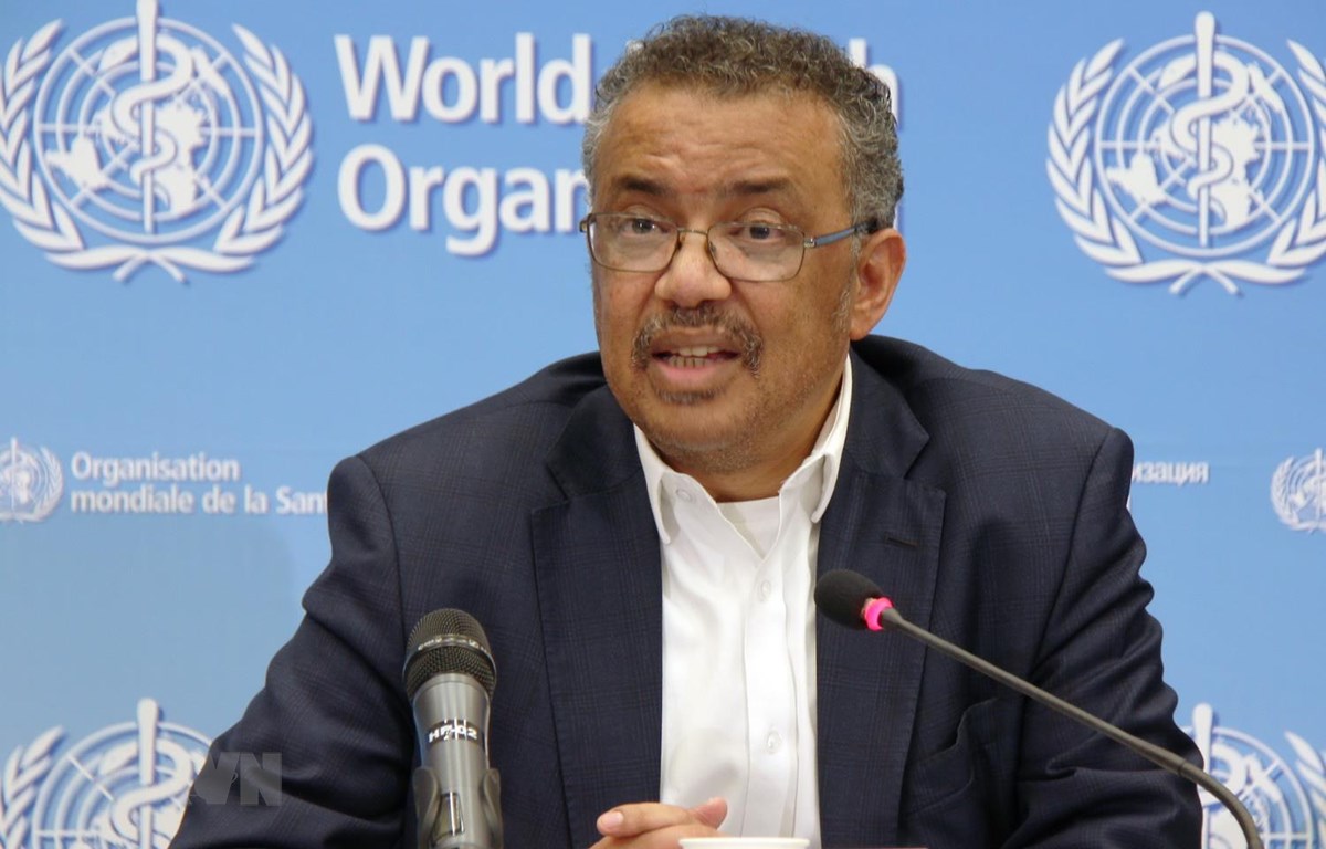 Tổng Giám đốc Tổ chức Y tế Thế giới (WHO) Tedros Adhanom Ghebreyesus. (Ảnh: THX/TTXVN)