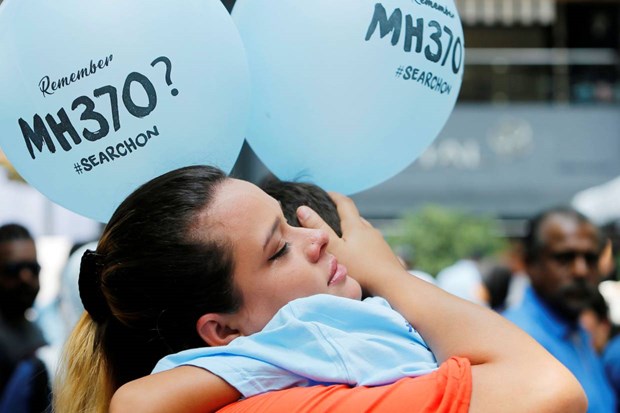 Cô Michelle Gomes, con gái của Patrick Gomes, người có mặt trên chuyến bay xấu số MH370, tại lễ tưởng niệm 5 năm từ ngày xảy ra sự kiện hôm 3/3/2019 tại Kuala Lumpur, Malaysia (Nguồn: Reuters)