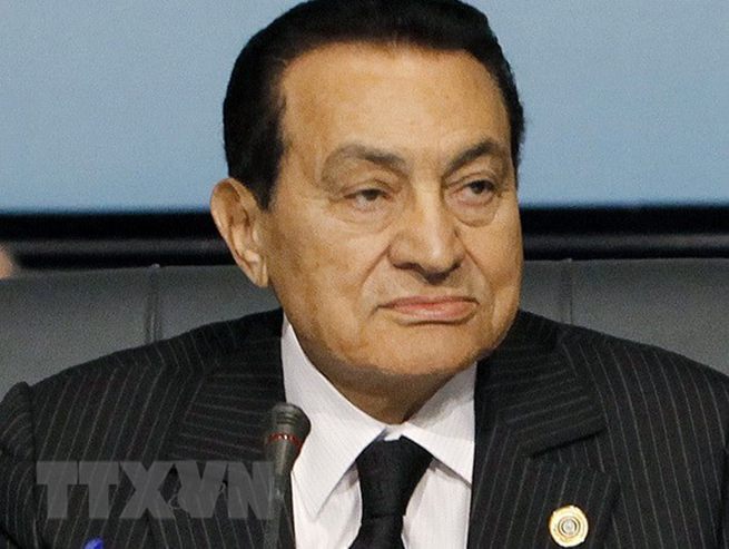 Ảnh (tư liệu): Ông Hosni Mubarak tại một hội nghị ở Sharm El-Sheikh, Ai Cập tháng 11-2009. (Nguồn: THX/TTXVN)