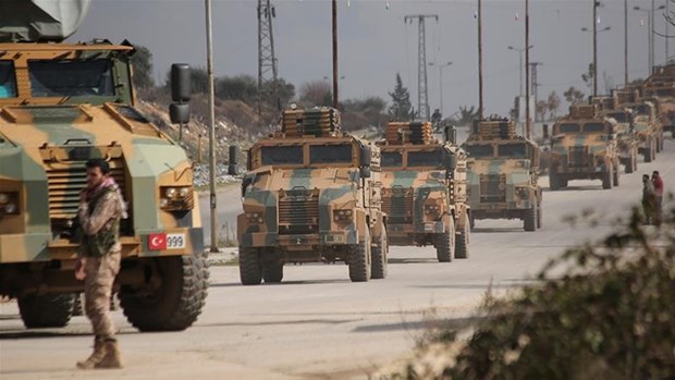 Lực lượng Thổ Nhĩ Kỳ tại Syria. (Ảnh: AP)