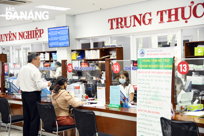 Public services at the Da Nang Administrative Centre