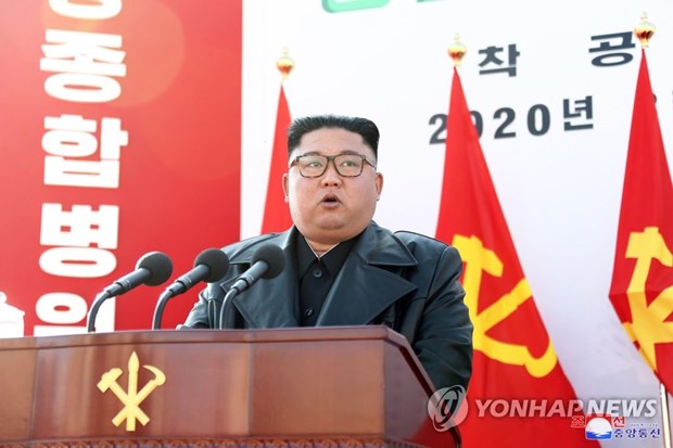 Nhà lãnh đạo Kim Jong-un dự lễ khởi công bệnh viện ở Bình Nhưỡng