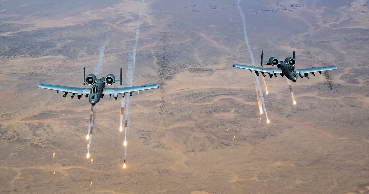 Máy bay chiến đấu Mỹ trên bầu trời Afghanistan. Ảnh: Military Times