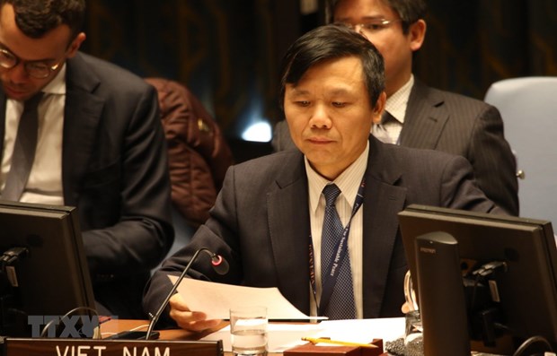 Ambassador Dang Dinh Quy, head of Viet Nam’s Permanent Mission to the United Nations (UN) (Photo: VNA)