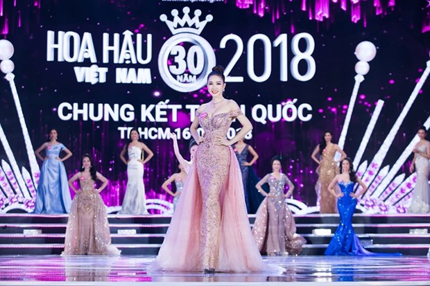The finale of Miss Viet Nam 2018 in Ho Chi Minh City (Photo: VNA)
