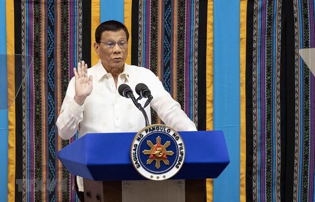 Philippine President Rodrigo Duterte (Source: AFP/VNA)