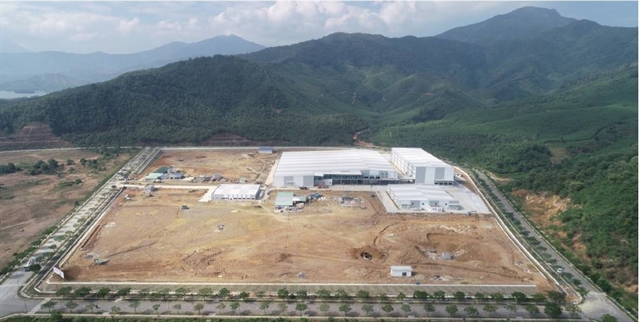 An overview of the Da Nang-based Sunshine Aerospace components plant at the Da Nang Hi-tech Park.