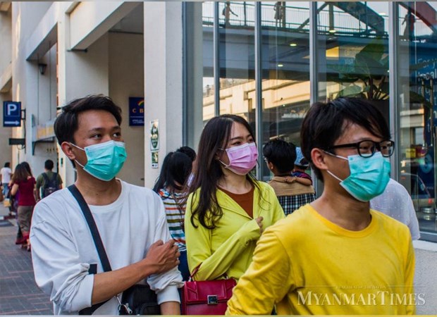 Myanmar people wear face masks (Source: Myanmar Times)