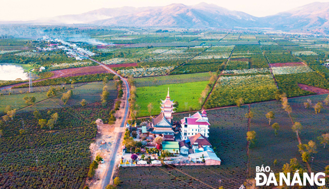 The Buu Minh Pagoda - one of the first Buddhist buildings built in Gia Lai Province.