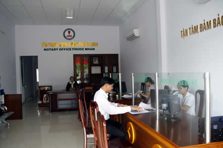 Phòng công chứng được phép tiếp tục hoạt động