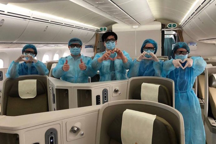 Vietnam Airlines đưa 12 công dân Việt Nam tại Nhật Bản về nước