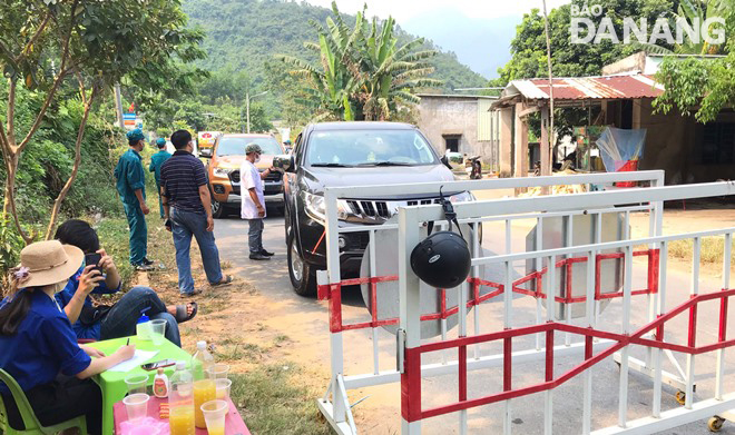 Huyện Hòa Vang ngăn chặn hơn 770 xe du lịch tự phát