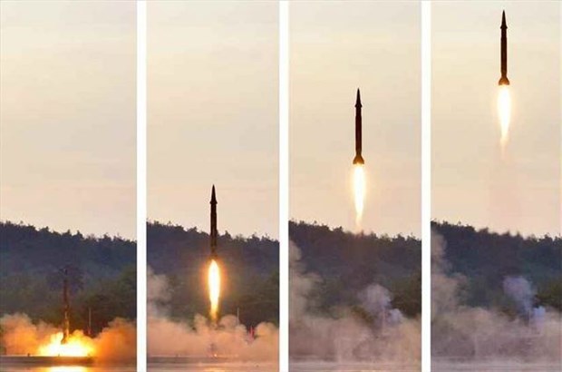 Triều Tiên bắn nhiều vật thể được cho là tên lửa hành trình tầm ngắn