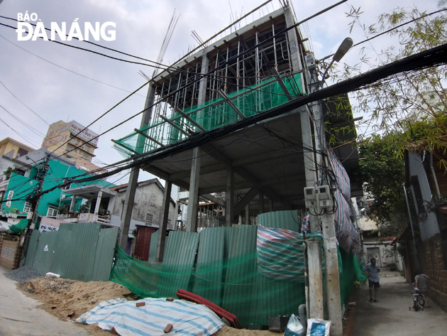 Công ty Đàm Gia Việt liên tiếp sai phạm trong xây dựng công trình