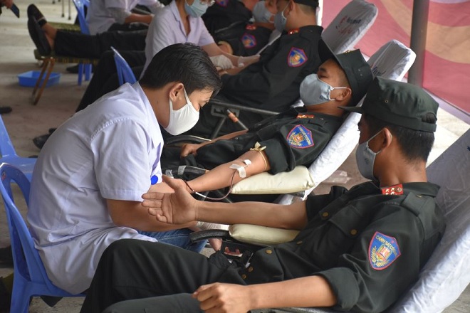 143 đơn vị máu vào ngân hàng máu thành phố Đà Nẵng