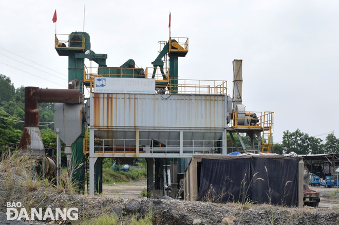 Bố trí trạm sản xuất bê-tông nhựa nóng tại Khu công nghiệp Hòa Nhơn là không phù hợp quy hoạch