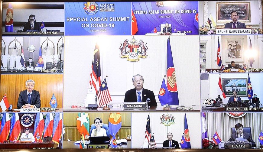 Thủ tướng Malaysia Muhyiddin Yassin phát biểu. (Ảnh: Thống Nhất/TTXVN)