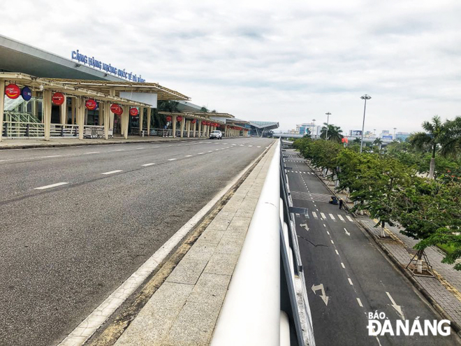 Cảng HKQT Đà Nẵng (chi nhánh của ACV) trong năm 2019 phục vụ gần 100.000 chuyến bay cất hạ cánh nay vắng lặng. Ảnh: KHA MIÊN