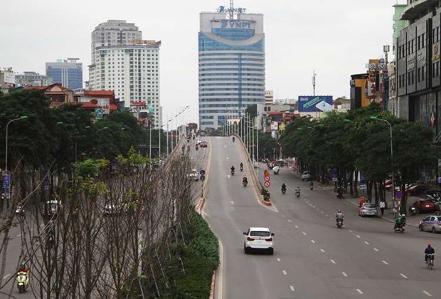 Street in Ha Noi (Photo: VNA)