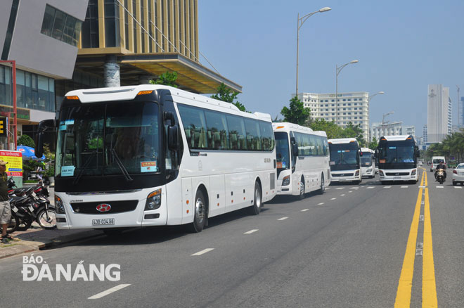 Inter-provincial passenger coaches on fixed routes are allowed to resume operations with some restrictions imposed by the Da Nang starting from 24 April 