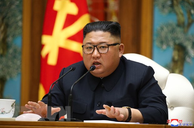 Nhà lãnh đạo Triều Tiên Kim Jong-un. (Ảnh: Yonhap/TTXVN)