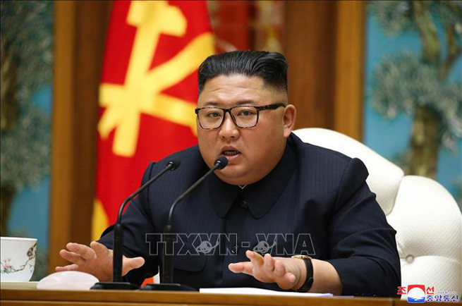  Nhà lãnh đạo Kim Jong-un. Ảnh: Yonhap/TTXVN