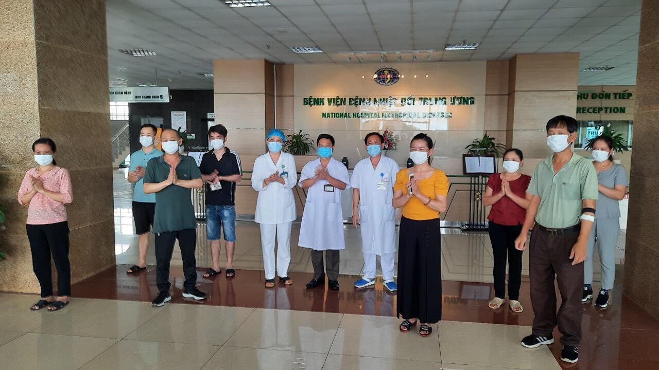 Chiều 11-5, Việt Nam có thêm 8 bệnh nhân Covid-19 được công bố khỏi bệnh