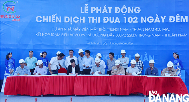 Trungnam Group đầu tư 12.000 tỷ đồng dự án điện mặt trời tại Ninh Thuận