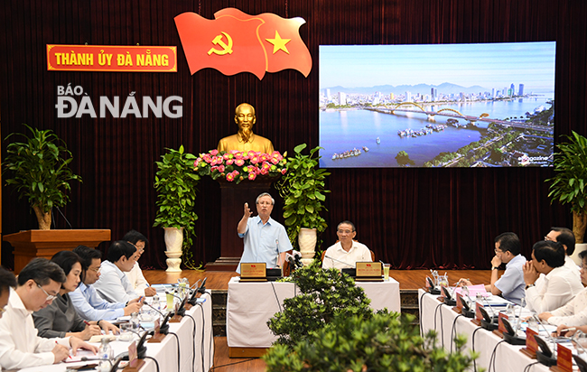 Đảng bộ thành phố ngày càng vững mạnh, đưa Đà Nẵng phát triển nhanh và bền vững