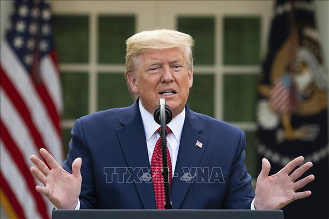  Tổng thống Mỹ Donald Trump. Ảnh: AFP/TTXVN