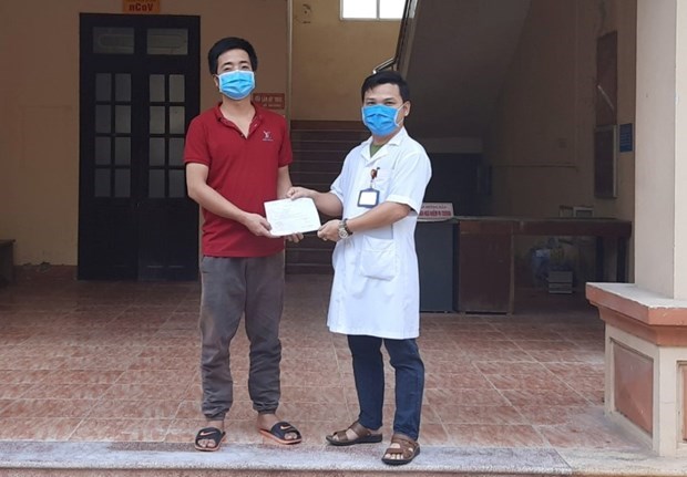 Patient No. 170 was the only Covid-19 patient at the Kim Son District General Hospital in Ninh Binh. (Photo: VNA) 