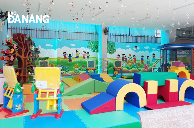 The Hoang Cuc Preschool is ready to welcome children back to school