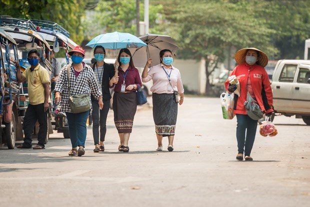 In Laos (Photo: Xinhua)