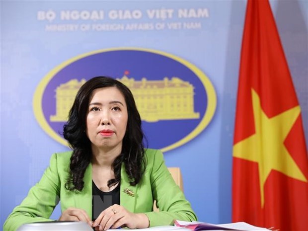 Foreign Ministry Spokeswoman Le Thi Thu Hang (Photo: VNA)