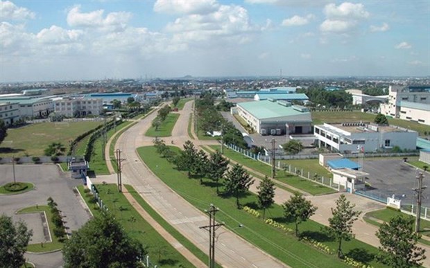 An industry park in Ba Ria-Vung Tau province. Industrial park infrastructure development companies have not been affected much by the COVID-19 outbreak (Photo: cafef.vn)