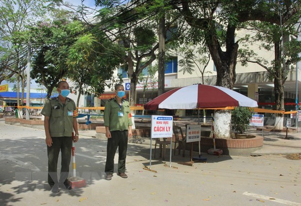 Isolation ward at Thai Binh general hospital (Photo: VNA) 