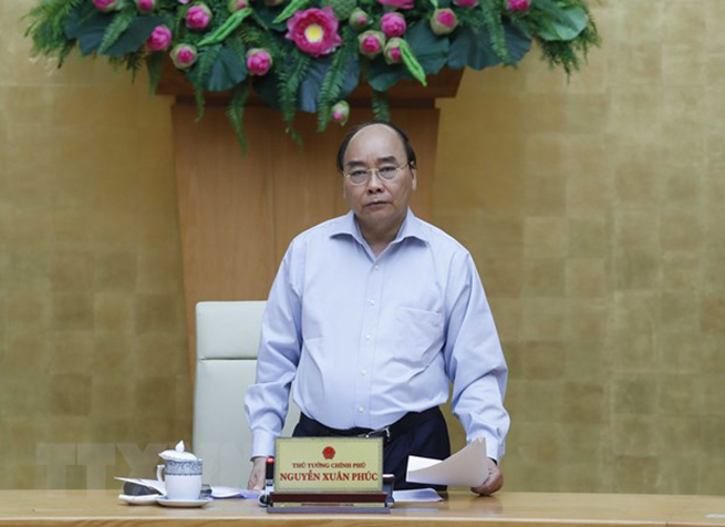  Thủ tướng Nguyễn Xuân Phúc. (Ảnh: Thống Nhất/TTXVN)