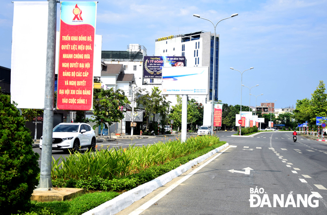 Cơ sở hạ tầng tại phường Hòa Thuận Tây ngày càng khang trang, hiện đại. Ảnh: TRỌNG HUY	