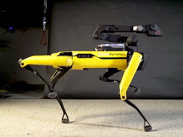 Boston Dynamics’ robot dog. Boston Dynamics/YouTube