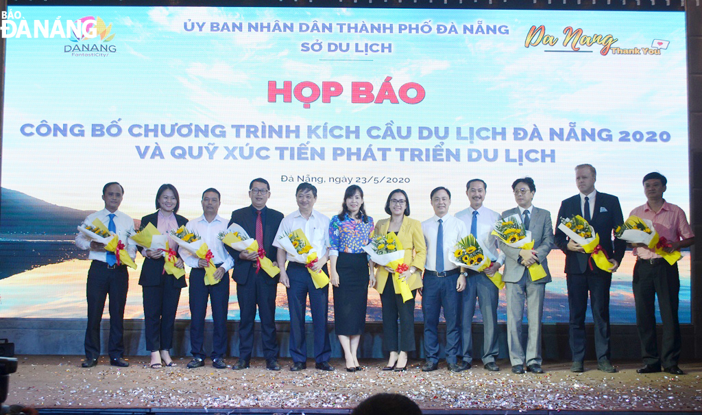 The founding and management board of the Danang Tourism Promotion Fund