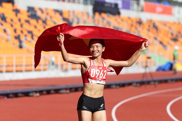 SEA Games champion Nguyen Thi Oanh will compete at the Thong Nhat Speed Cup in HCM City (Photo: giaoducthoidai.vn)