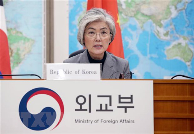 Ngoại trưởng Hàn Quốc Kang Kyung-wha. (Nguồn: Yonhap/TTXVN)
