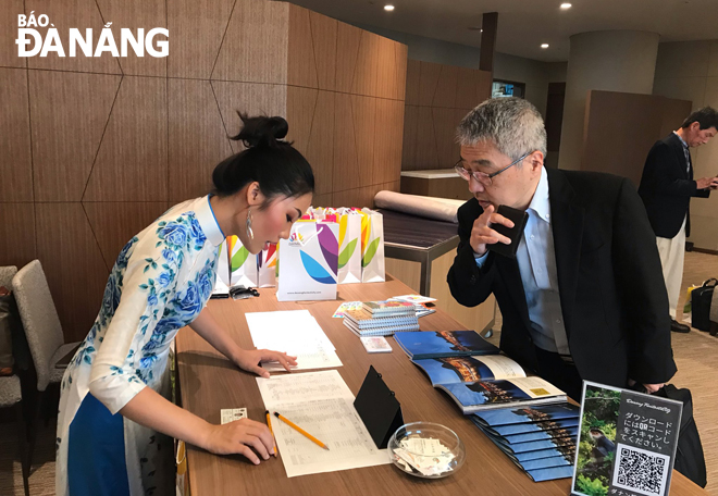 The Da Nang Department of Tourism promoting the local tourism in Japan