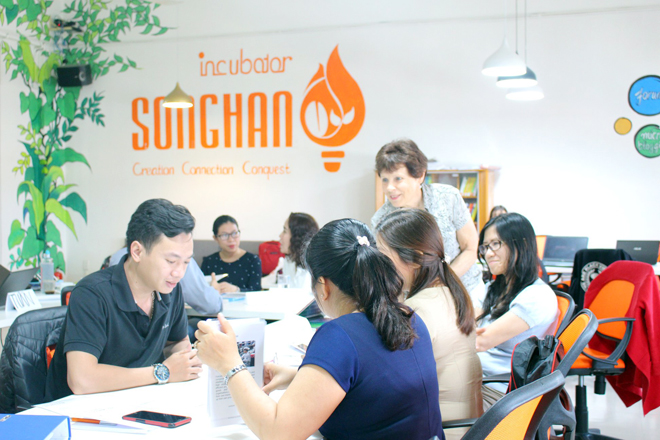 Dù mới thành lập, Songhan Incubator - SHi đã quy tụ được đội ngũ chuyên gia giỏi trên nhiều lĩnh vực. Ảnh: Songhan Incubator- SHi cung cấp