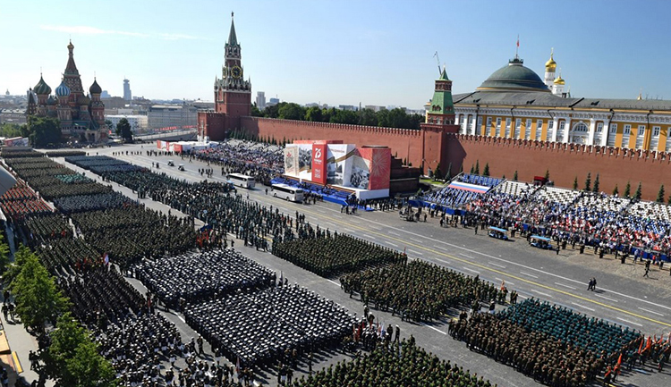 Những hình ảnh ấn tượng trong lễ duyệt binh 75 năm Ngày Chiến thắng tại Nga