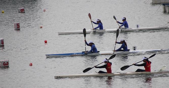 Giải Đua thuyền Rowing và Canoeing các CLB toàn quốc 2020: Đà Nẵng tạm dẫn đầu