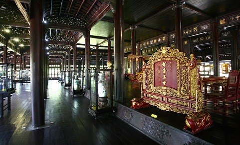 The Hue Museum of Royal Antiquities contains many collections from the 19th century. (Photo: VNA)
